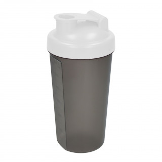 Shaker "Protein", 0,6 l, weiß, transluzent-grau