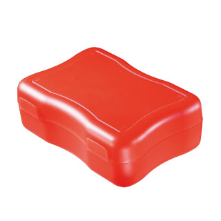 Brotzeitdose "Wave", mittel, standard-rot