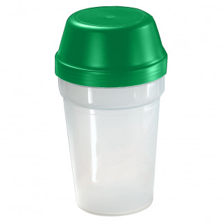 Shaker "Multi" 0,3 l, transparent, standard-grün