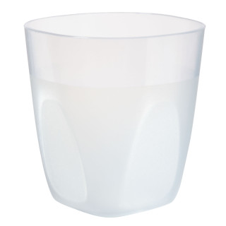Trinkbecher "Mini Cup" 200 ml, transparent-milchig