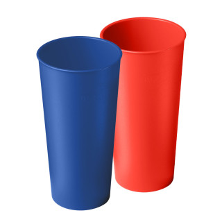 Trinkbecher "Colour" 0,5 l, schwarz