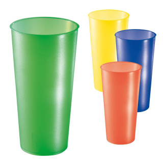Trinkbecher "Colour" 0,5 l, schwarz