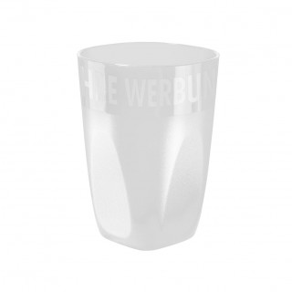 Trinkbecher "Midi Cup" 0,3 l, transparent-milchig