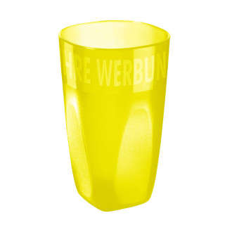 Trinkbecher "Maxi Cup" 0,4 l, trend-gelb
