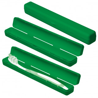 Schutzbox "Zahnbürste", standard-grün