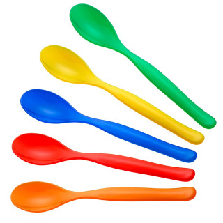 Löffel "Plastic", weiß