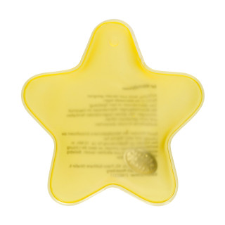 Gel-Wärmekissen "Stern", gelb