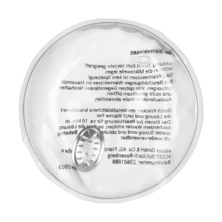 Gel-Wärmekissen "Rund", transparent