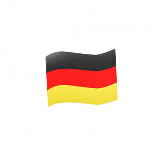 Automagnet "Flagge", klein, deutschland-farben