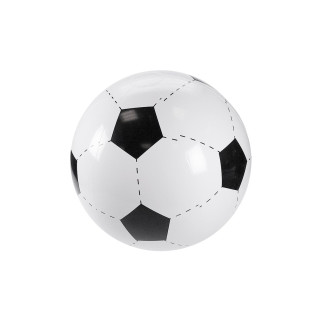 Wasserball "Fußball", klein, weiß, schwarz