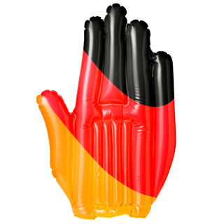 Aufblasbare Winkehand "Deutschland", deutschland-farben