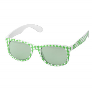 Spaßbrille "Bavaria", weiß, grün
