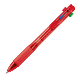 4in1 Kugelschreiber Neapel, rot