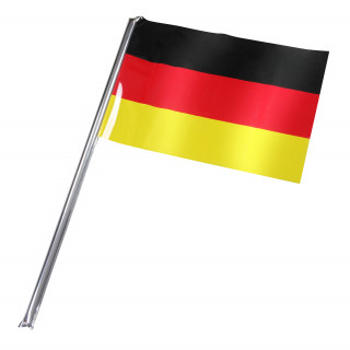 Fahne, selbstaufblasend "Deutschland", klein, deutschland-farben
