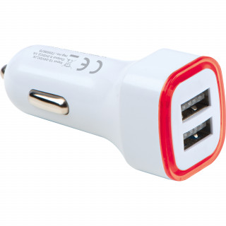 KFZ-USB-Ladeadapter Fruit, rot