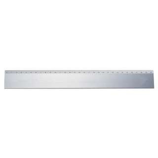 Lineal "Metall", silber