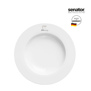 senator Fancy Suppenteller, weiß
