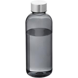 Spring 600 ml Trinkflasche, transparent schwarz