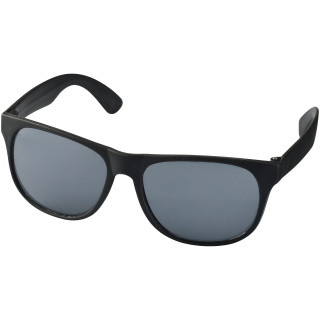 Retro zweifarbige Sonnenbrille, schwarz