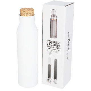 Norse 590 ml Kupfer-Vakuum Isolierflasche, weiß