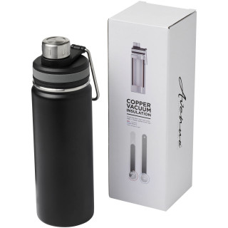 Gessi 590 ml kupfer-vakuum Isolierflasche, schwarz