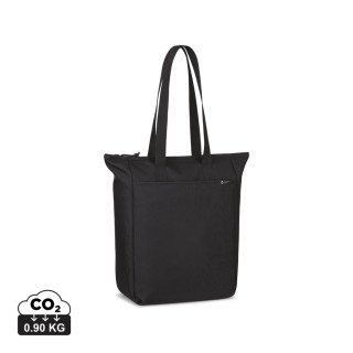Renew AWARE™ rPET Tragetasche mit Reißverschluss, schwarz