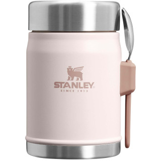 Stanley 400ml Legendary Food Jar Lunchpot mit Göffel, hellrosa