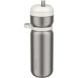 Mepal Twist 600 ml Thermo-Sportflasche, weiß