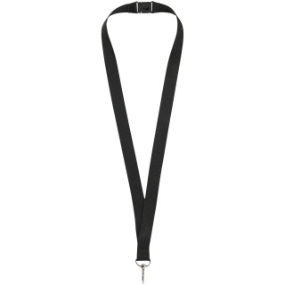 Lago Lanyard mit Sicherheitsverschluss, schwarz