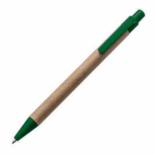 Kugelschreiber aus recyceltem Papier, grün