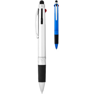 Burnie Stylus Kugelschreiber mit mehreren Farben, blau