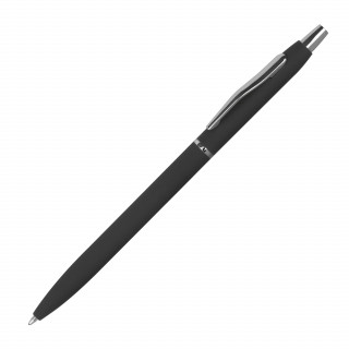 Kugelschreiber mit blauer Mine , schwarz