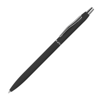 Kugelschreiber mit blauer Mine, schwarz