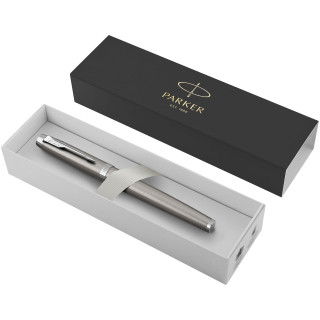 Parker IM Tintenroller, silber