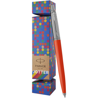 Parker Jotter Cracker Stift-Geschenkset, rot