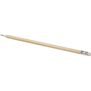 Graffo Bleistift mit Radiergummi, natur