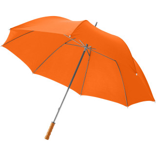 Karl 30" Golfschirm mit Holzgriff, orange