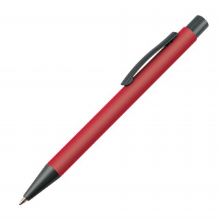 Matter Kugelschreiber mit Metallclip  , burgund