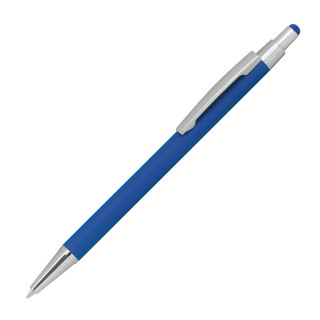 Kugelschreiber aus Metall mit Touchfunktion PAULA, blau