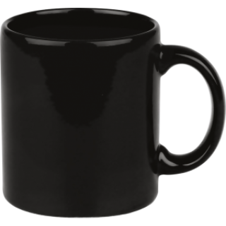 KÖNITZ Schwarzer Henkelbecher KCB502 - Bone China
