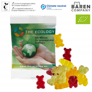 Bio-Bärchen im kompostierbaren Tütchen