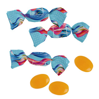 Kompostierbares Werbewickel mit Max-Multivitamin-Bonbons (w2p)