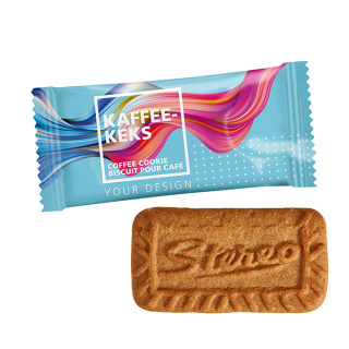 Flowpack mit Stereo Kaffeekeks (w2p)