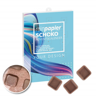 reinpapier® Schoko-Adventskalender HOCH (w2p)