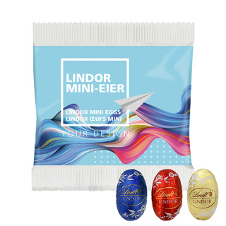 Papiertütchen mit 3er Lindt Lindor Mini Eier (w2p)
