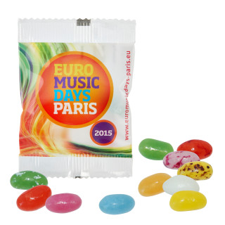 Jelly Beans im konventionellen Tütchen