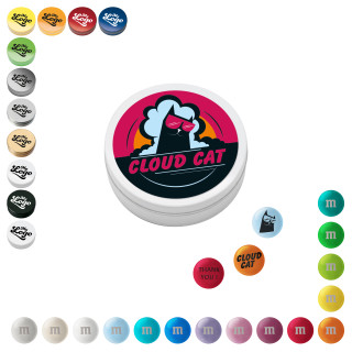 Metalldose mit personalisierten M&M'S®