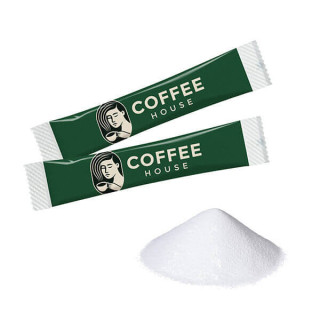 Papierstäbchen mit Bio Zucker
