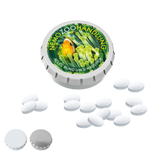 Super-Mini-Drück-mich-Dose mit Cool Ice, 20 g