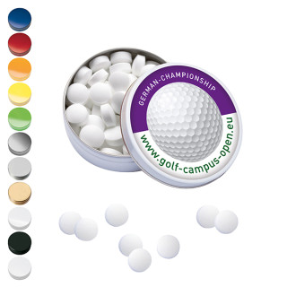 XS-Taschendose mit Pfefferminzpastillen, 18 g (w2p)